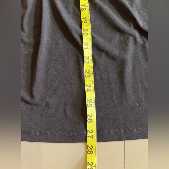 En Focus Studio Women Black Cocktail Dress size 8 with 4 black stone on waist - Picture 9 of 13